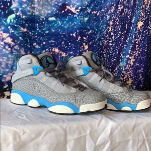 Jordan 6 Rings Powder Blue Elephant